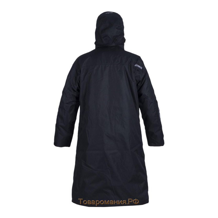 Пальто Jethwear JW с утеплителем, размер L, чёрный, белый