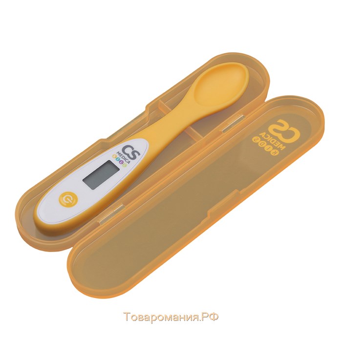 Термометр электронный CS Medica KIDS CS-87s, ложка, гибкий наконечник, звуковой сигнал