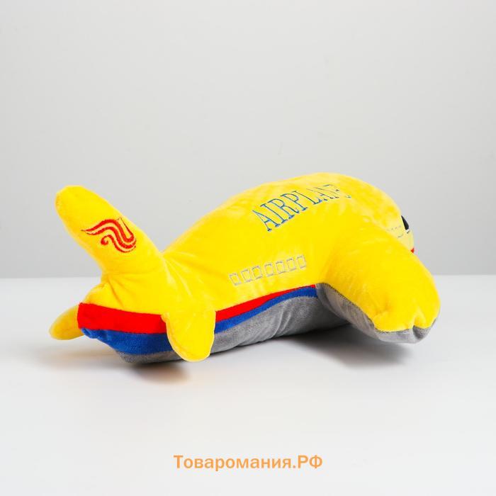 Мягкая игрушка «Самолёт», 25 см, цвета МИКС