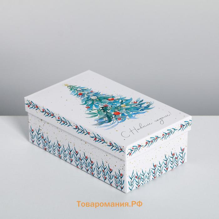 Набор подарочных коробок 10 в 1 «Счастливого Нового года», 12 × 7 × 4 - 32.5 × 20 × 12.5 см
