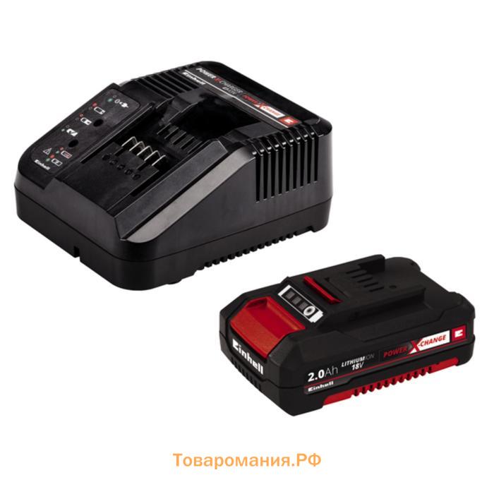 Триммер аккумуляторный Einhell PXC GC-CT18/24Li, 18 В, Li-Ion, 2 Ач, 8500 об/мин, рез 24 см   698895