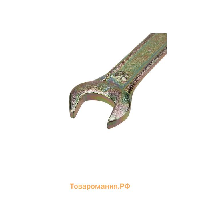 Ключ рожковый REXANT 12-5823-2, желтый цинк, 8х10 мм