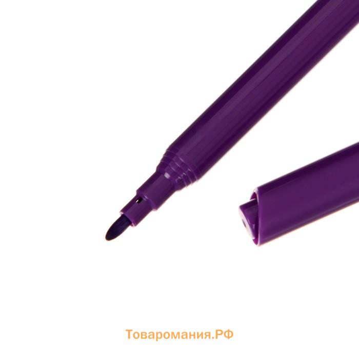 Фломастеры Faber-Castell «Замок» смываемые, в картонной коробке с европодвесом, 12 цветов