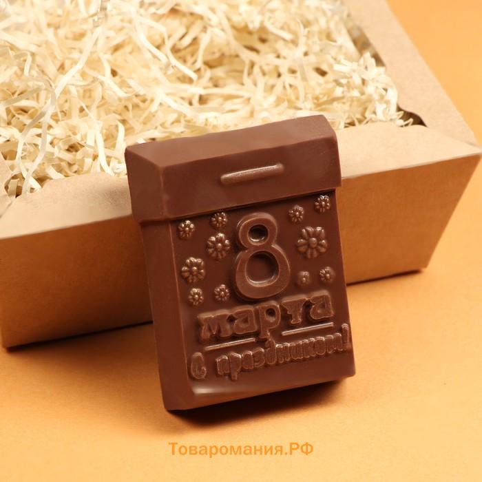 Шоколадная фигурка «8 марта. Календарь», 80 г