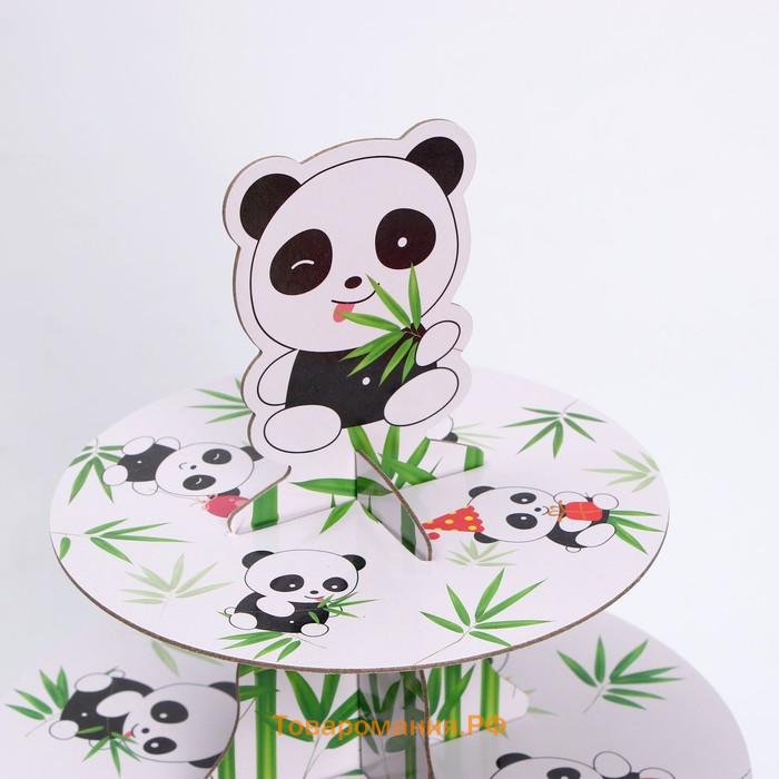 Подставка для пирожных «Панда»
