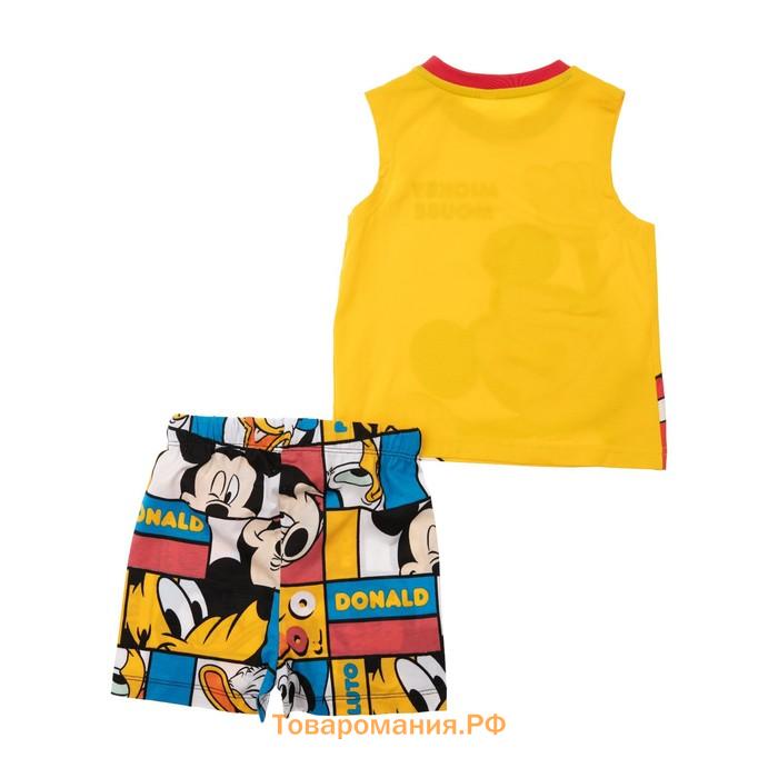 Комплект Disney для мальчика: майка, шорты, рост 86 см
