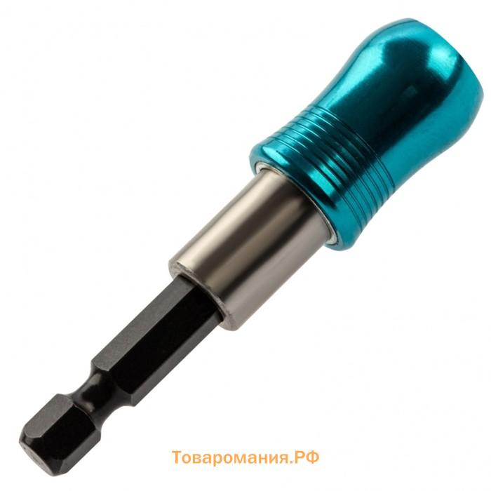 Адаптер для бит с держателем и двойным магнитом Gross 11342, 1/4"