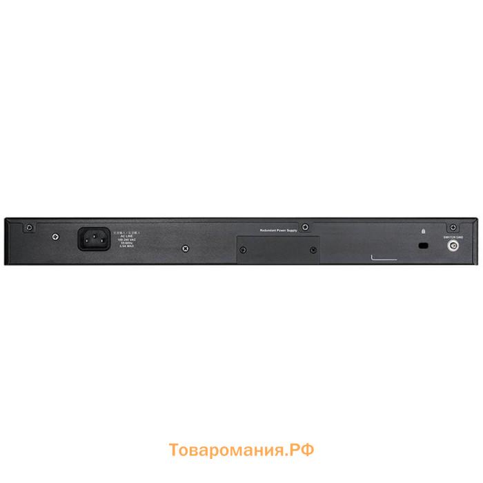 Коммутатор D-Link DGS-1510-52XMP/A1A, настраиваемый, 48х10/100/1000BASE-T