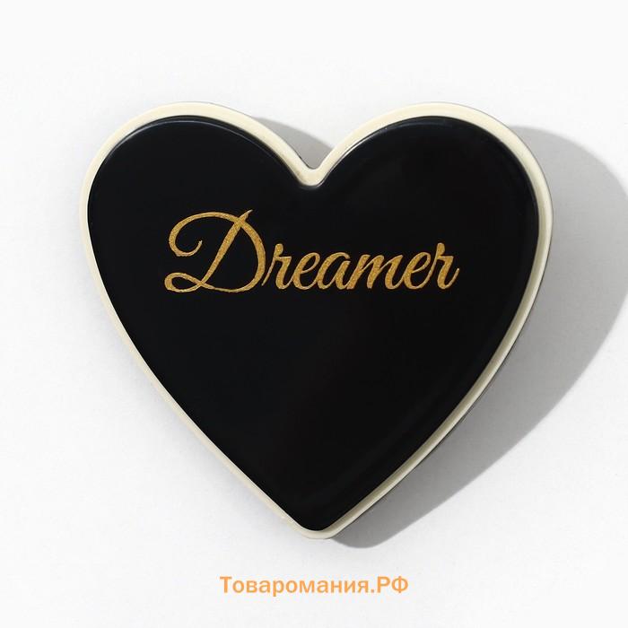 Заколка для волос акриловая Dreamer, МИКС, 3.5×3.5 см