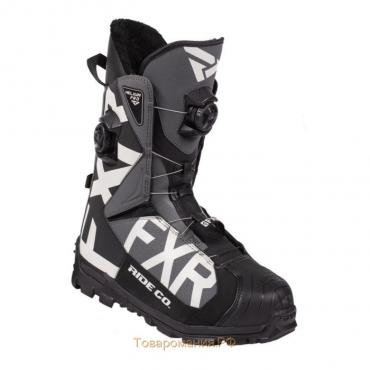 Ботинки FXR Helium Pro с утеплителем, размер 41, чёрные, серые