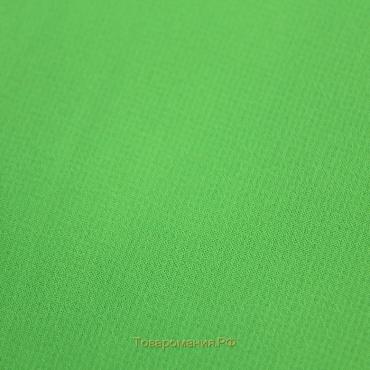 Ткань плательная, шифон, ширина 150 см, цвет светло - зелёный