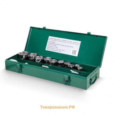 Набор торцевых головок ROSSVIK ЕК000013063, 3/4", 22-50 мм, 14 предметов