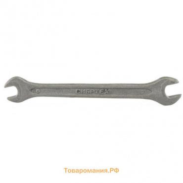 Ключ рожковый "Сибртех" 14320, фосфатированный, 6х7 мм, ГОСТ 2839