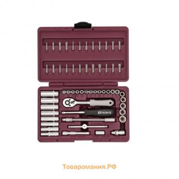 Набор инструментов Thorvik 52058, 1/4"DR, 57 предметов