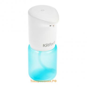 Диспенсер мыла-пены Kitfort KT-2045, 2.6 Вт, сенсорный, 400 мл, MicroUSB
